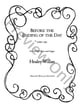 Before the Ending of the Day SATB choral sheet music cover